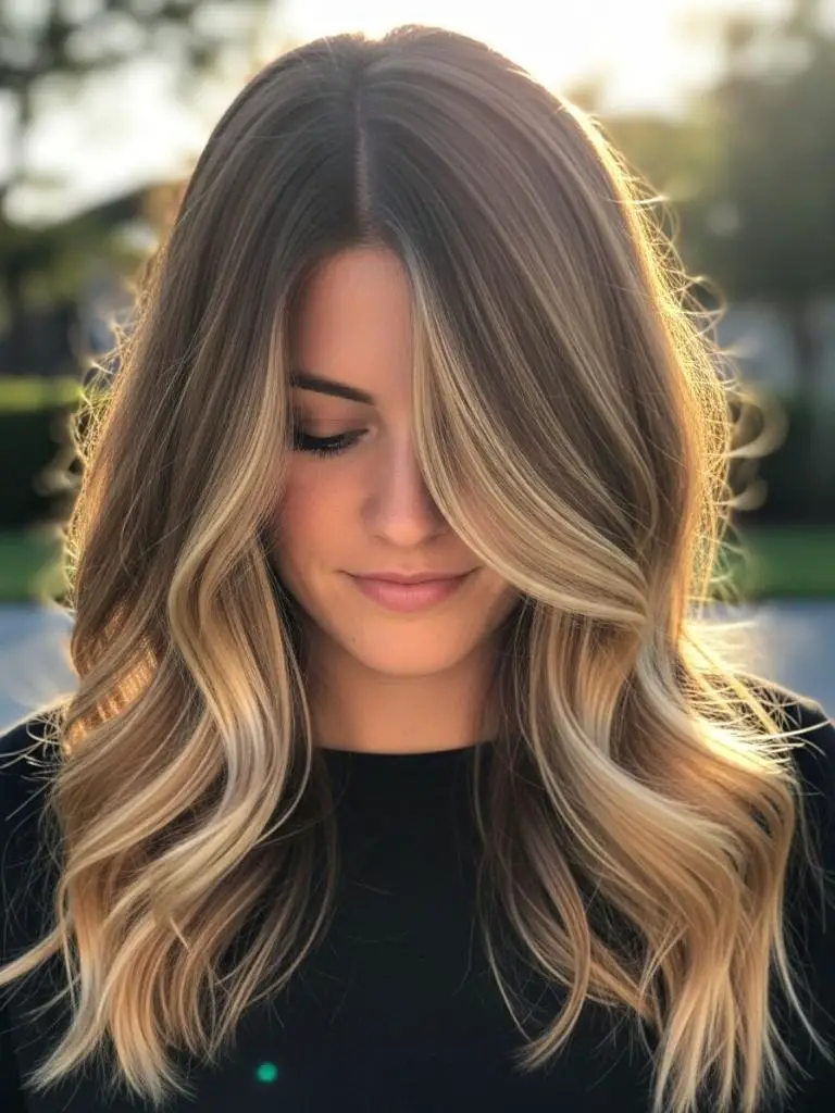 Honey Brown Balayage