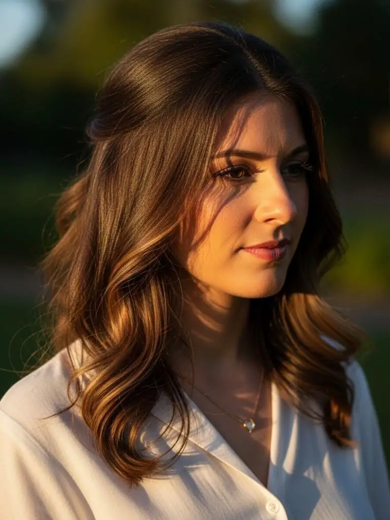 Medium Brown With Soft Waves