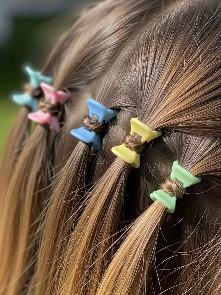 Mini Claw Clip Twist