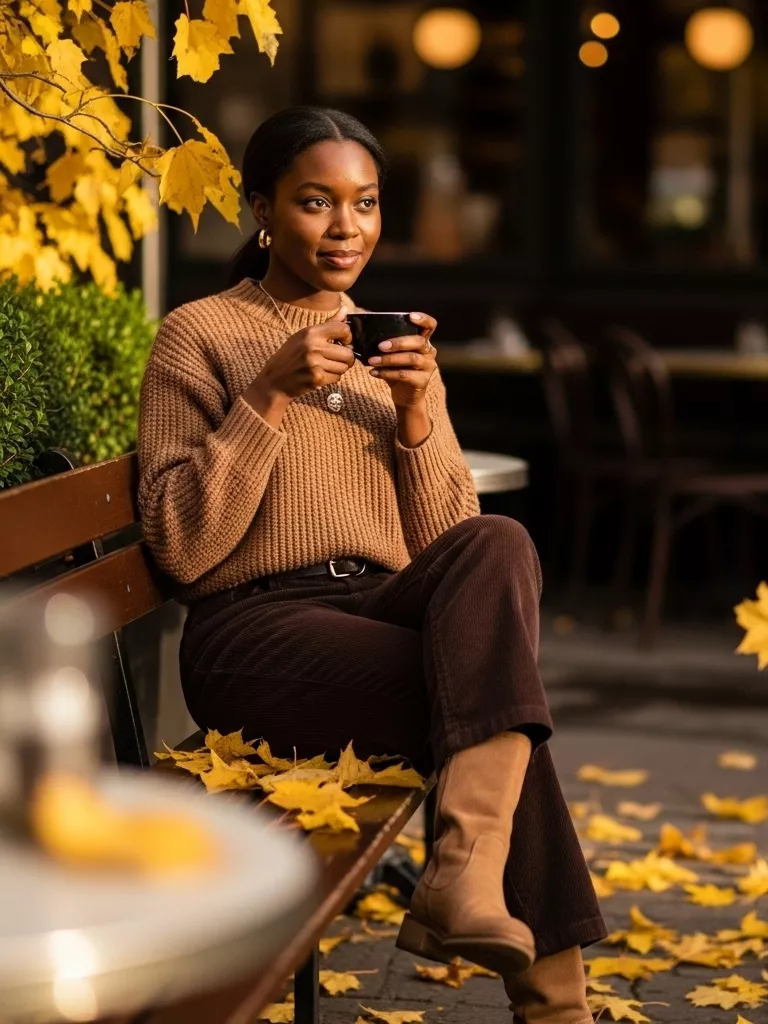Monochrome Brown Look