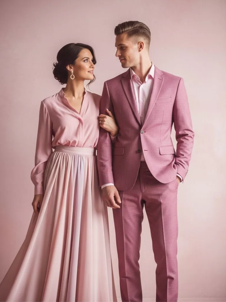 Monochrome Pink Look