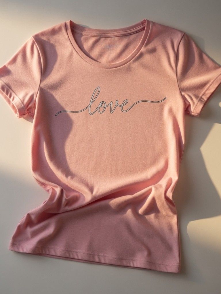 Pink Script Love Shirt