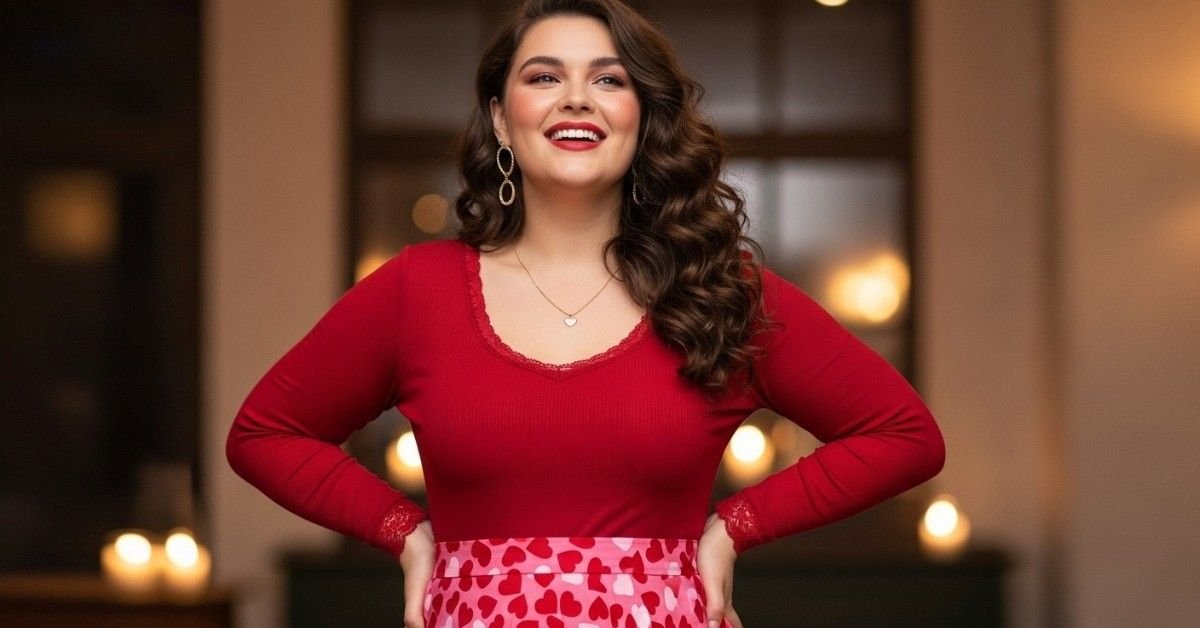 11 Plus Size Valentine’s Day Outfit Ideas for a Cute & Confident Look