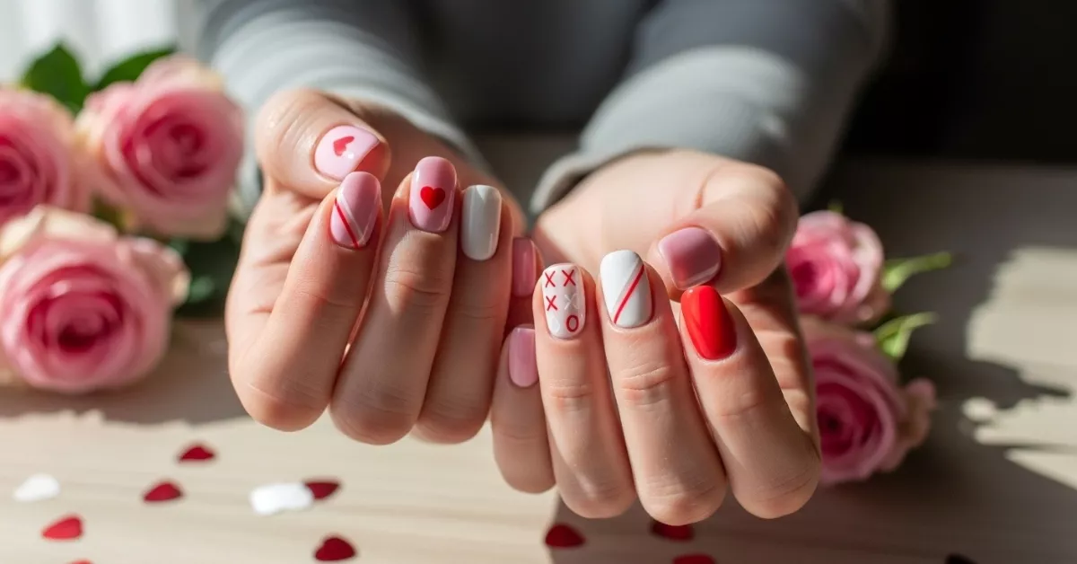 20 Simple Valentines Day Nails That Look Effortlessly Cute
