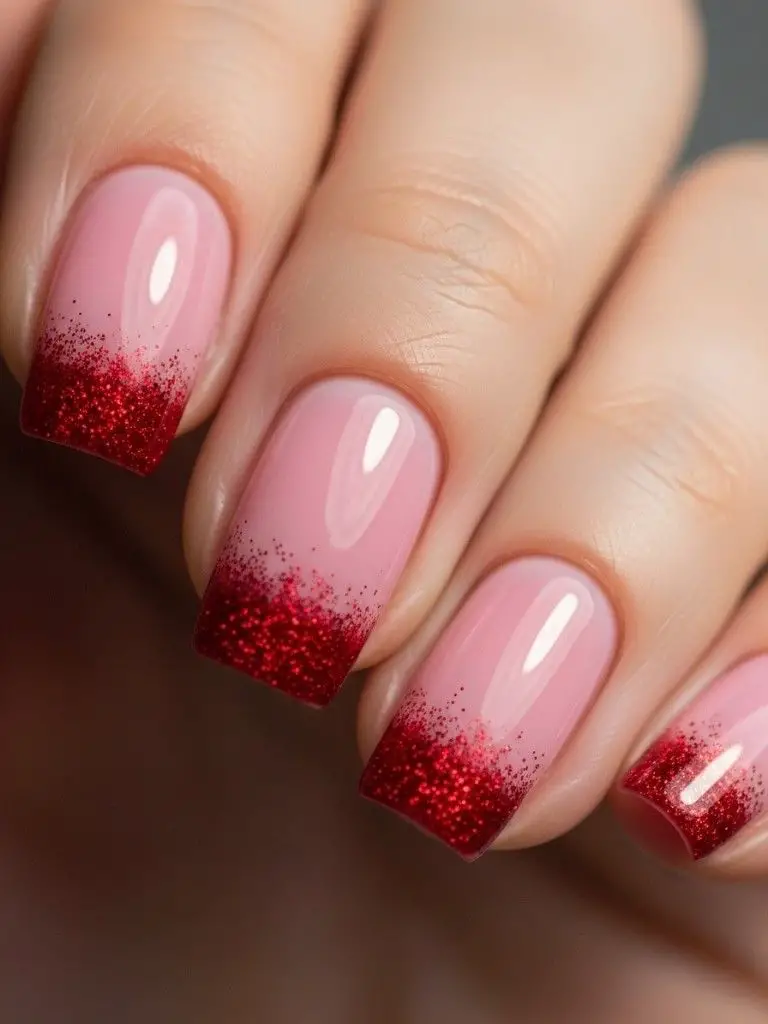 Sparkling Red Tips