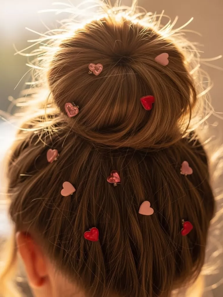 Straight Hair With Pink Ends