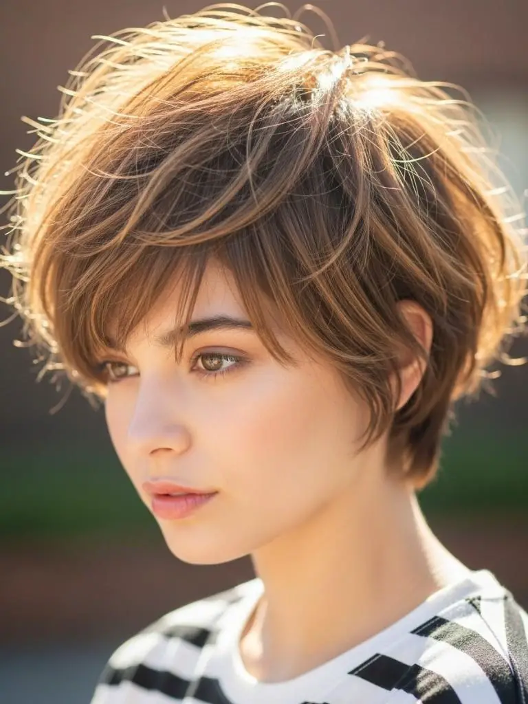 Tousled Pixie