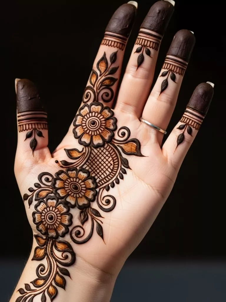 Arabic Half-Hand Design