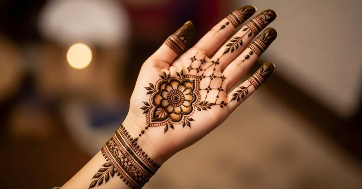 11 Arabic Mehndi Designs for Beginners: Easy Patterns to Start With