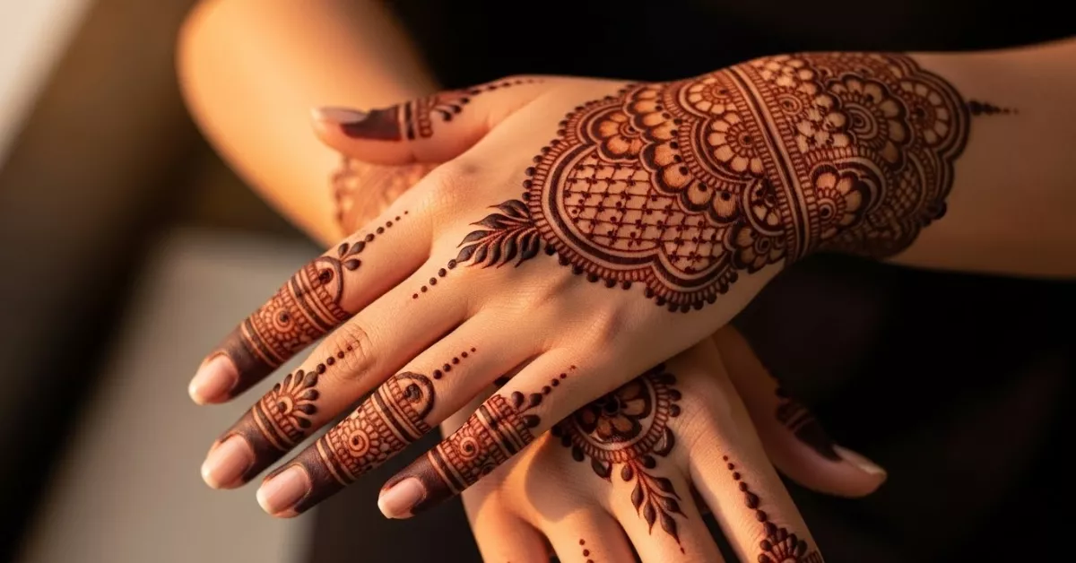 12 Trendy Back Hand Mehndi Designs to Try This Season
