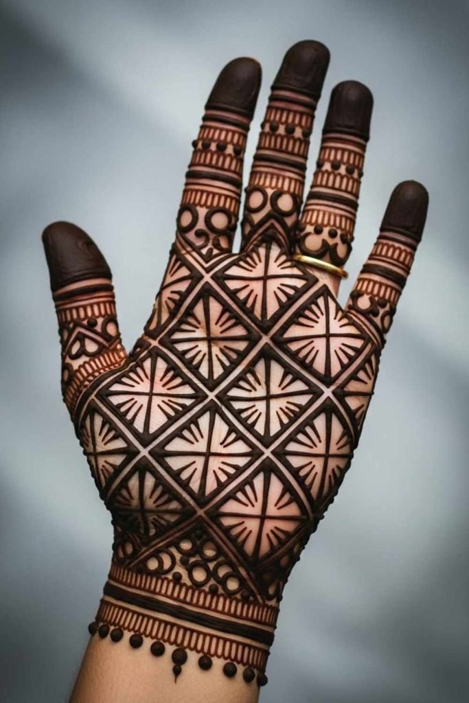 Back-Hand Triangle Web