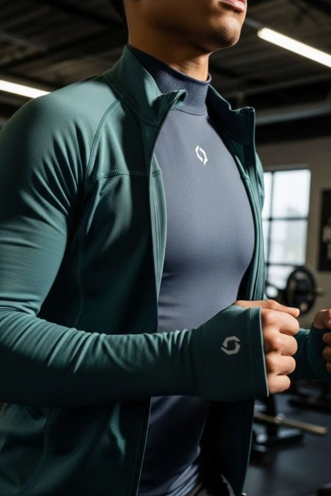 Base Layer Top with Training Jacket