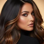 15 Stunning Black Hair With Brown Highlights Looks You’ll Want to Try