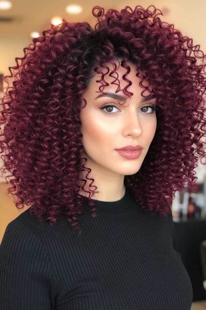 Burgundy for Bold Personality