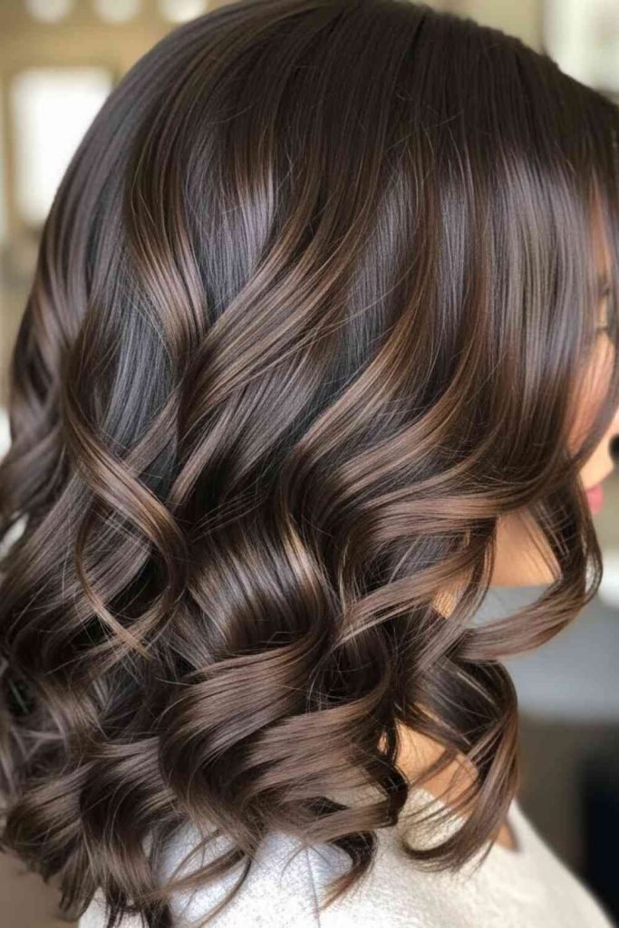 Chocolate Brown with Subtle Dimension