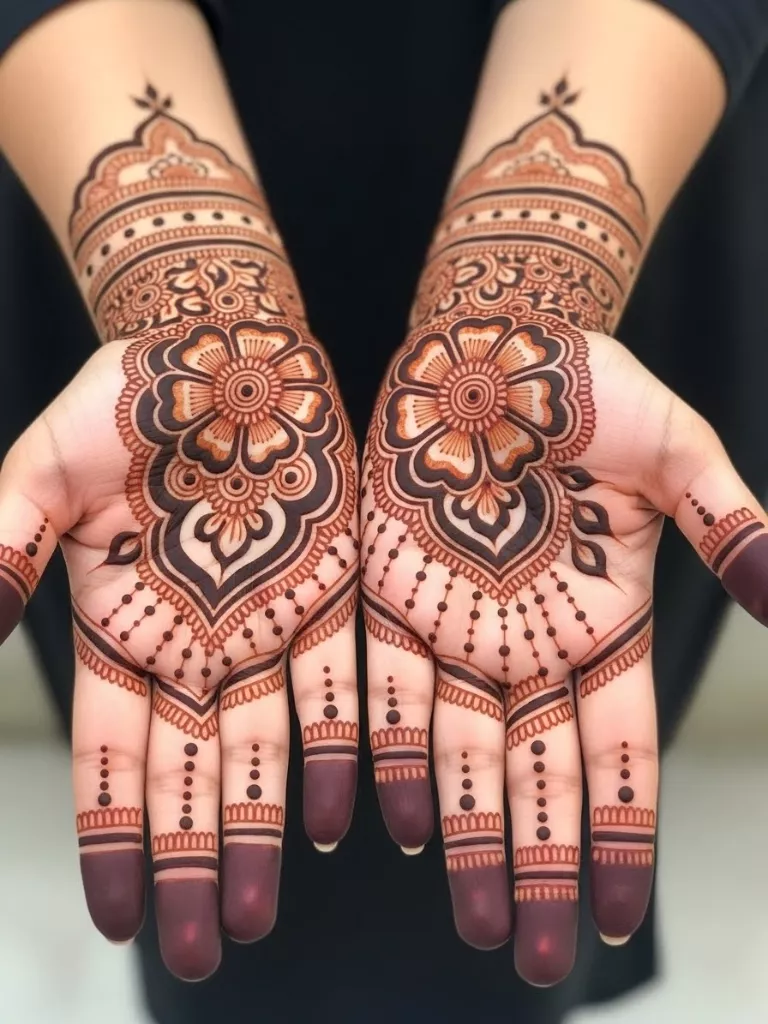  Contemporary Fusion Mehndi