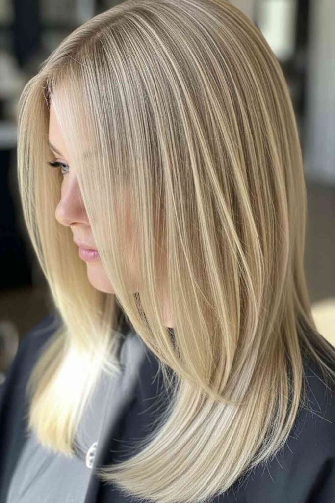 Cool Blonde Highlights for Neutral Skin Tones