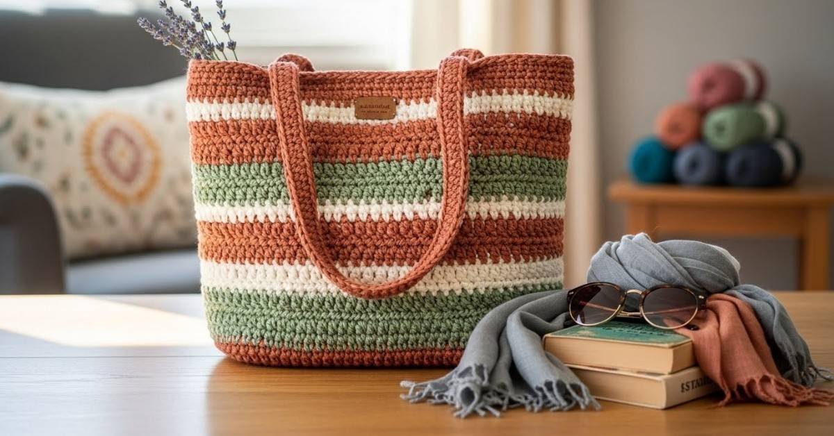 13 Modern Crochet Tote Bag Patterns for Everyday Use