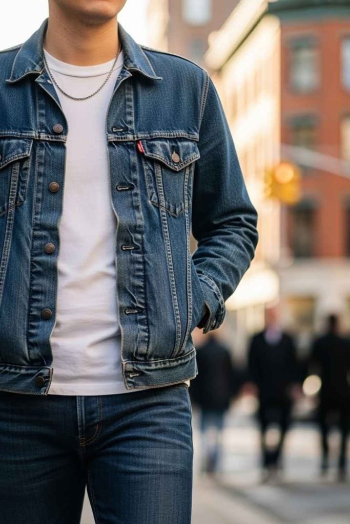  Denim Jacket With Everyday Staples
