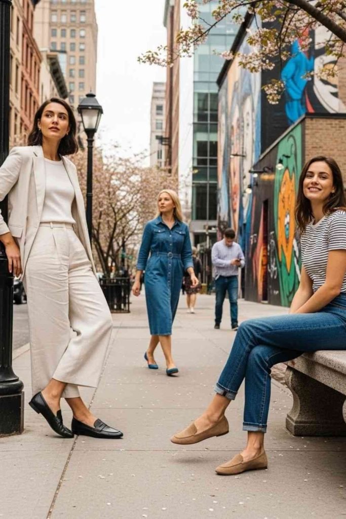 Flat Shoes Stay Popular