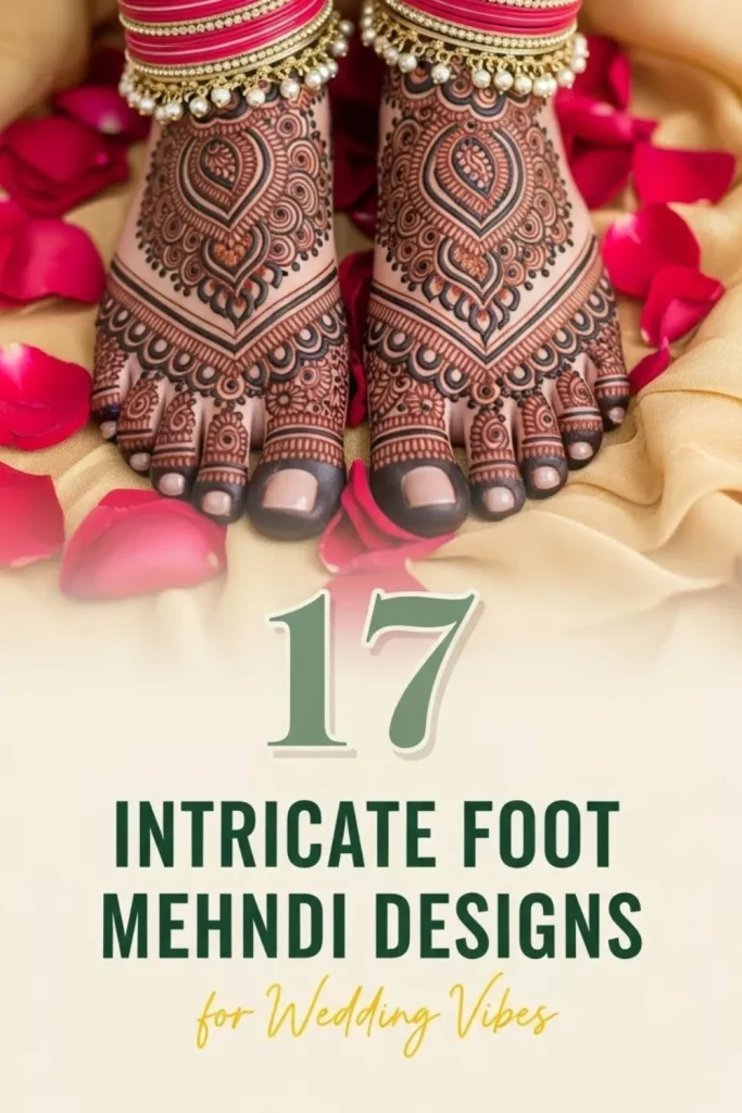 Foot Mehndi Designs