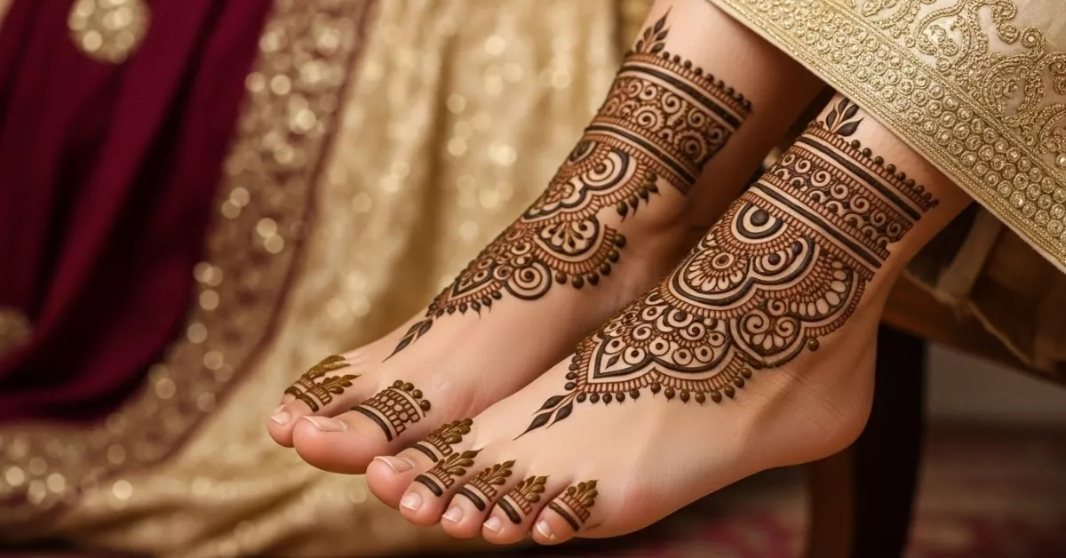 17 Beautiful Foot Mehndi Designs for Brides & Guests