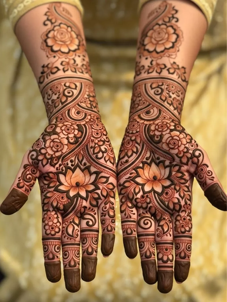 Full-Hand Floral Elegance