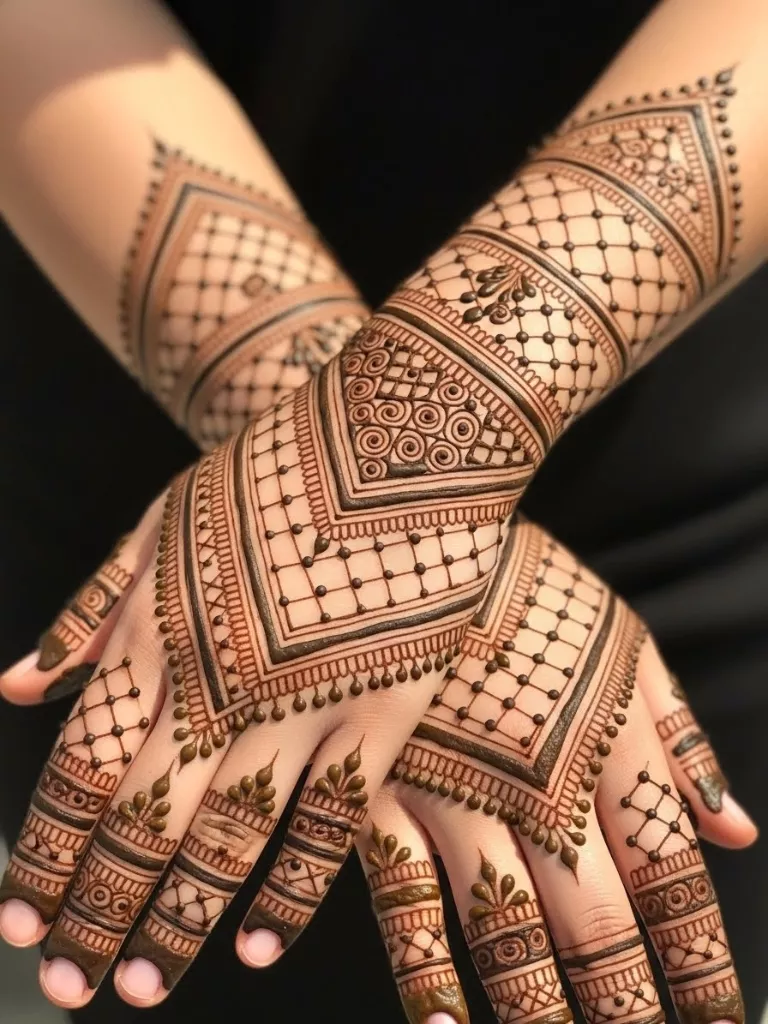 Geometric Mehndi