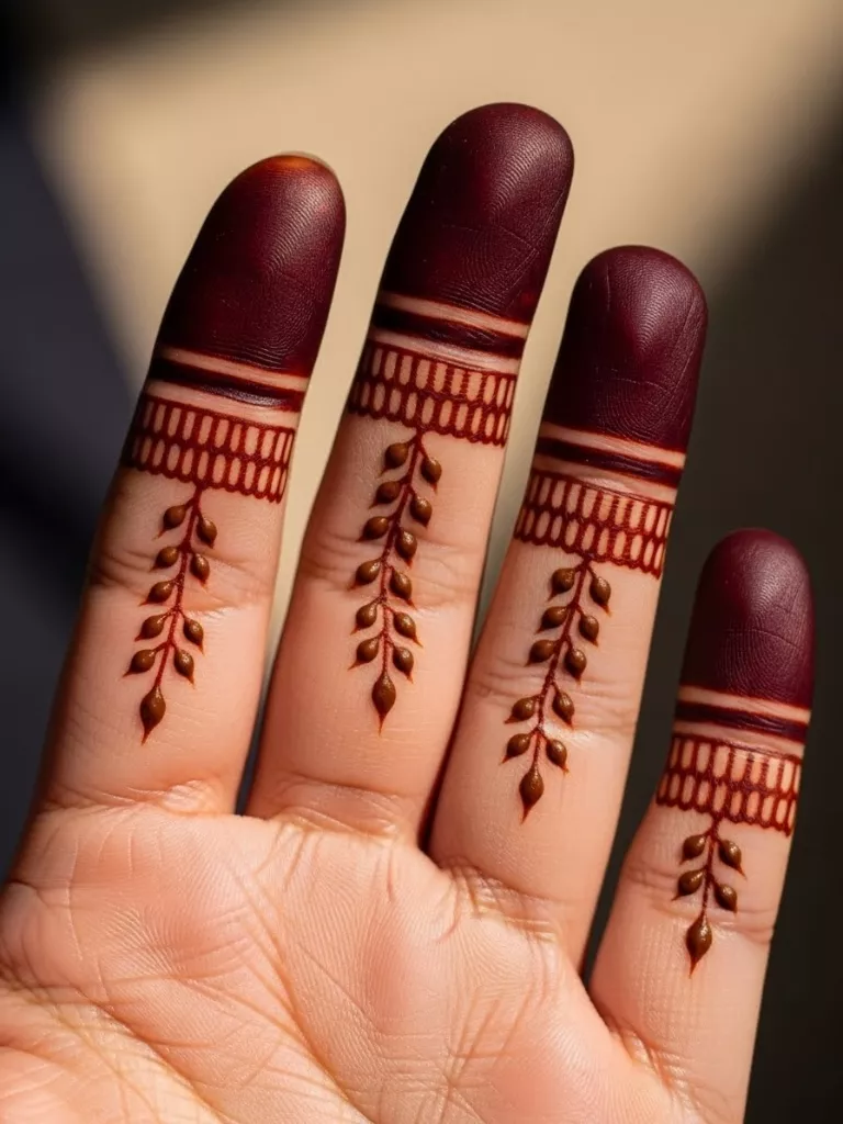 Half-Finger Mehndi
