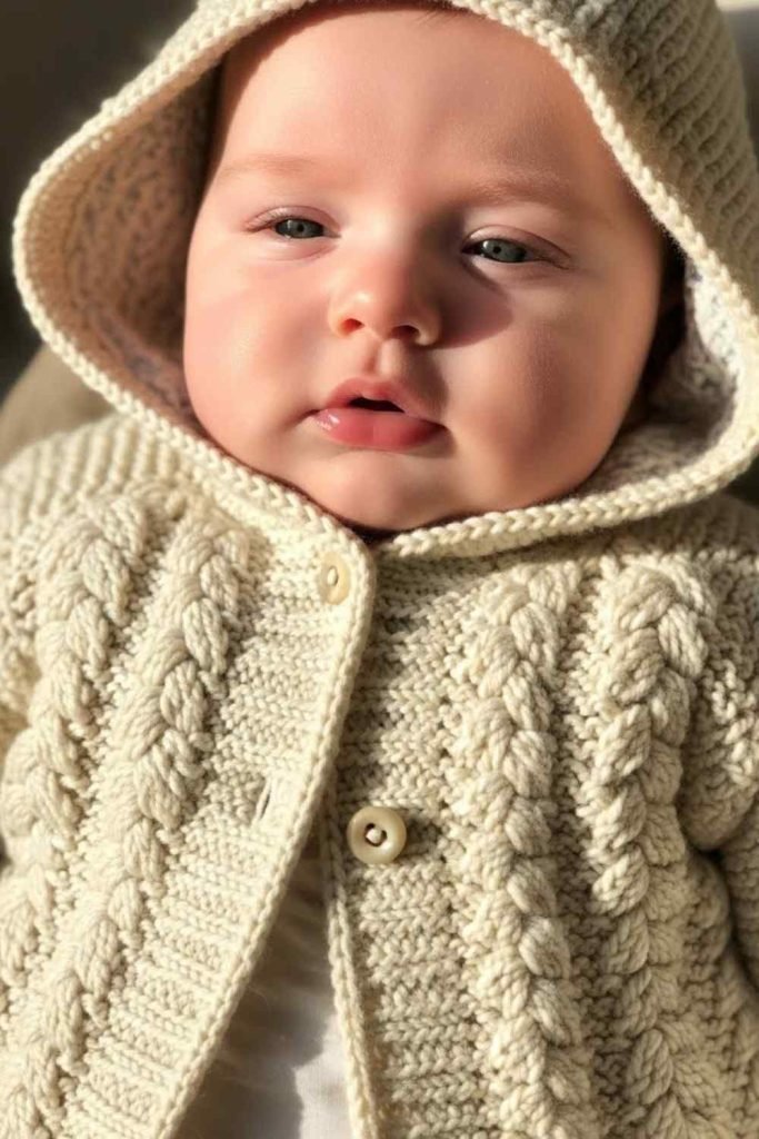 Hooded Baby Jacket