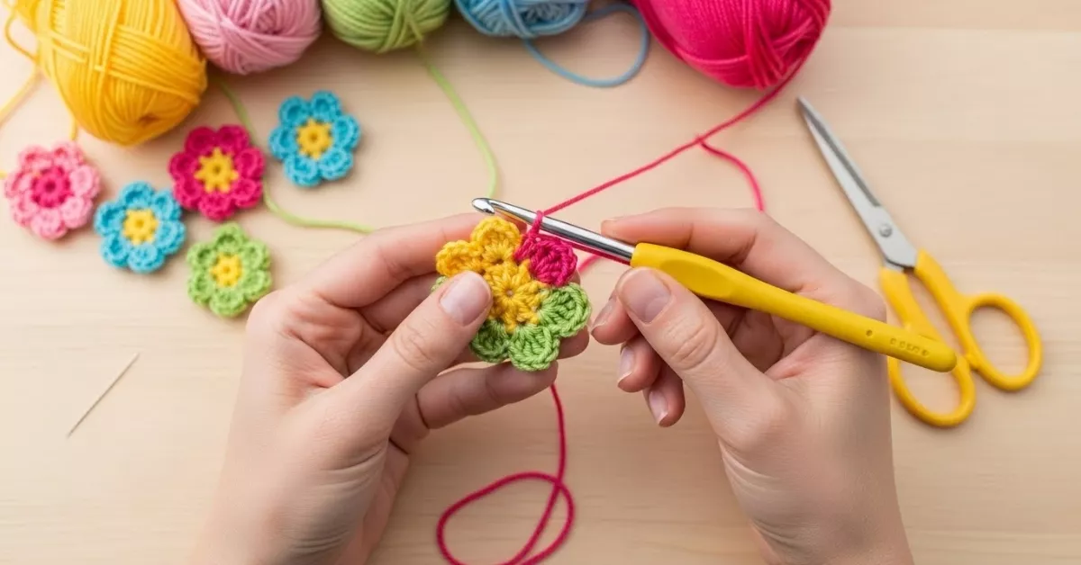 How to Make Crochet Flowers