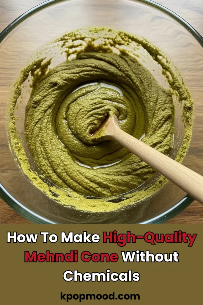 How To Make Mehndi Cone