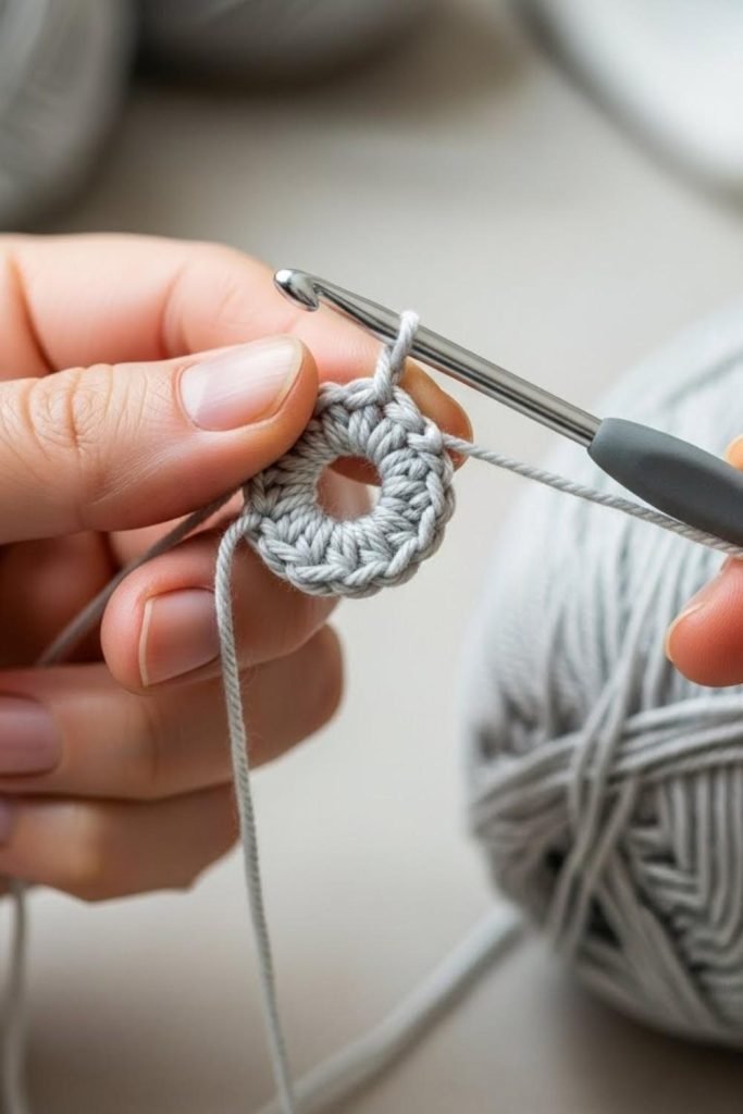 Insert Hook and Pull Up Loop