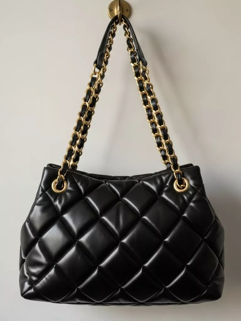 Jumbo Quilted Shoulder Bag