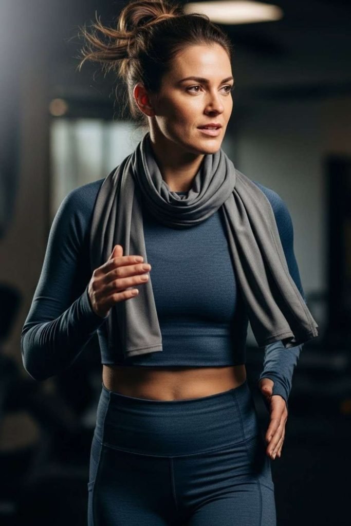  Lightweight Scarf for Pre-Workout