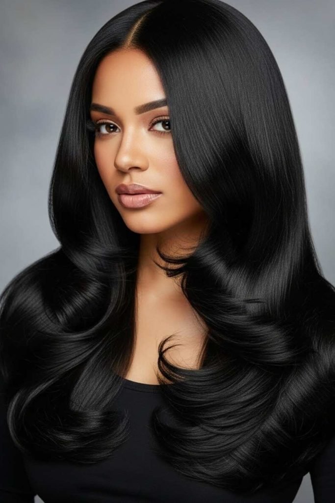 Natural Black with Gloss Finish