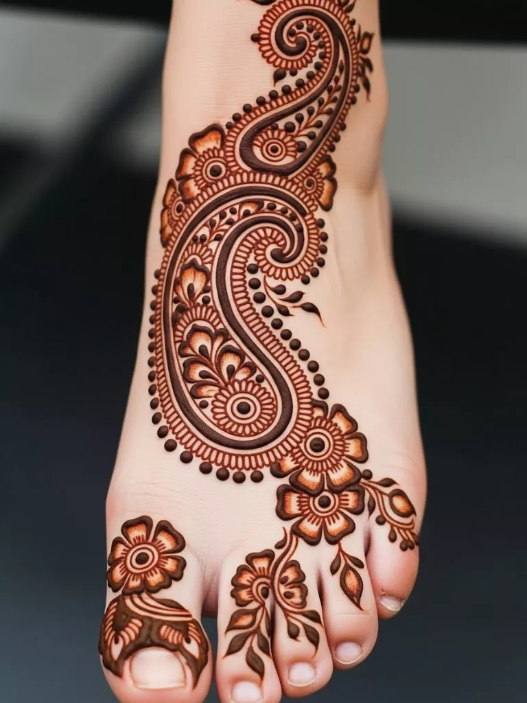 Peacock Feather Arch