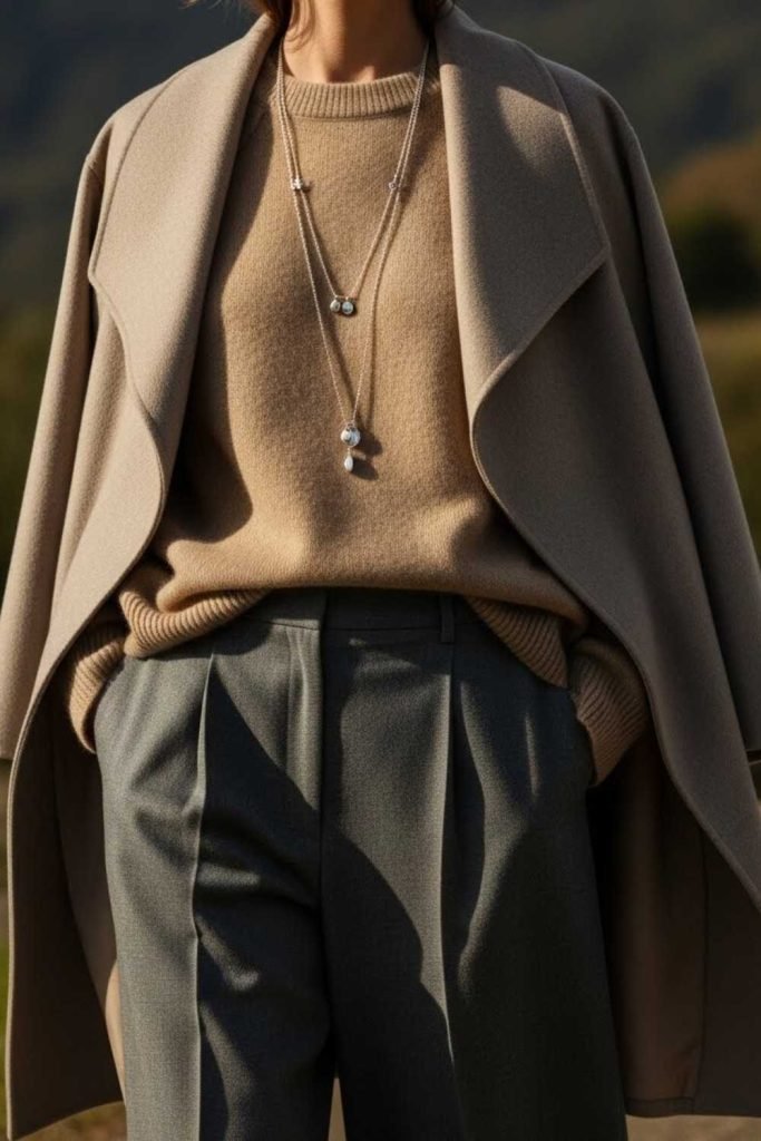 Quiet Colors Dominate Outfits