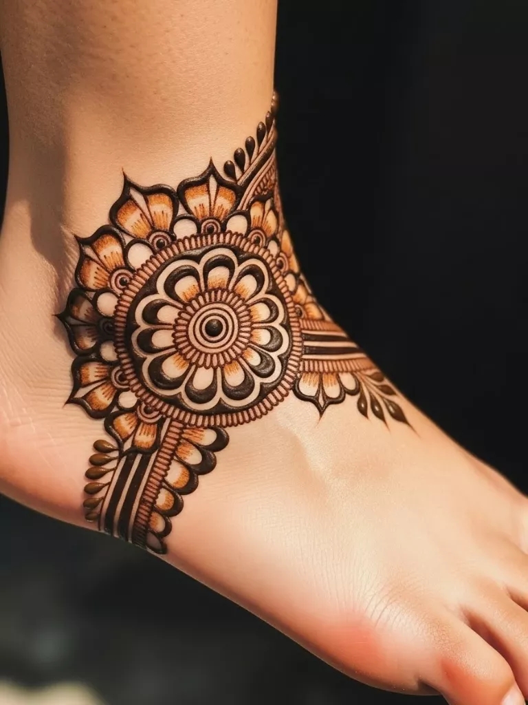 Side Heel Mandala