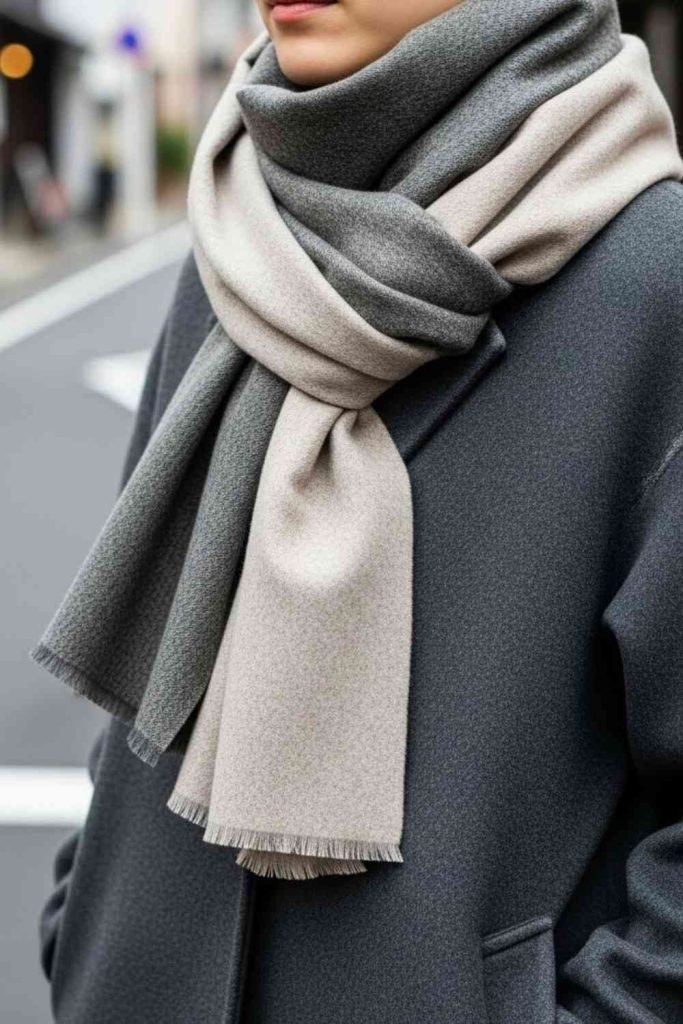 Simple Scarves Worn Naturally