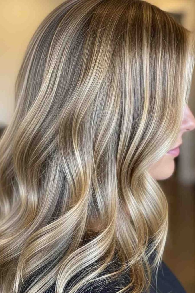 Soft Honey Blonde Highlights