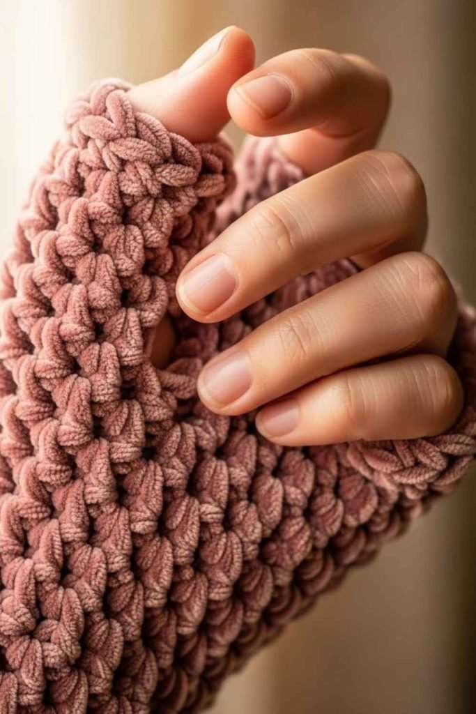 Soft Velvet Fingerless Gloves