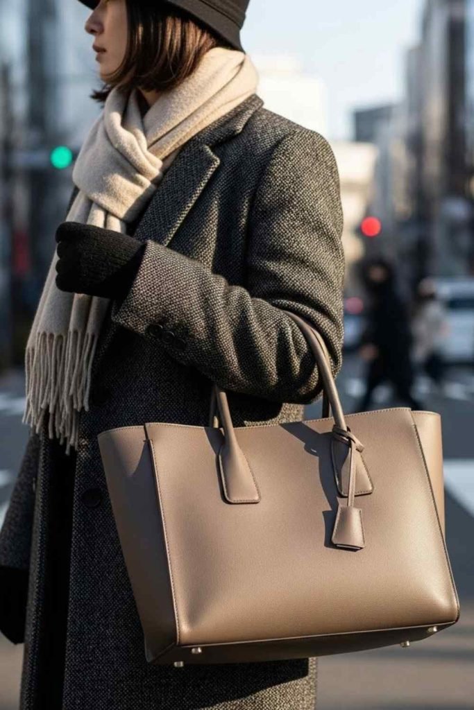 Structured Tote Bags