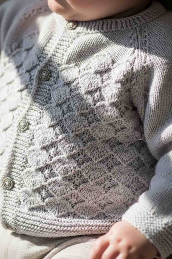 Vintage Shell Stitch Sweater