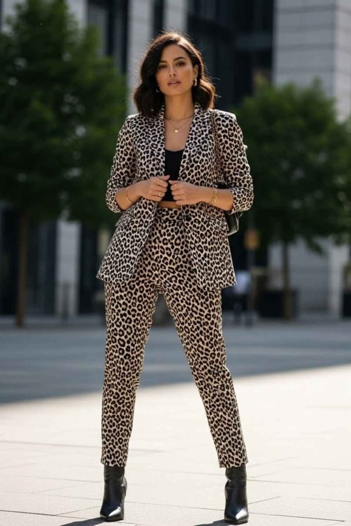 Animal Print Co Ord Set for Statement Dressing