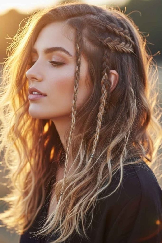 Boho Braided Waves