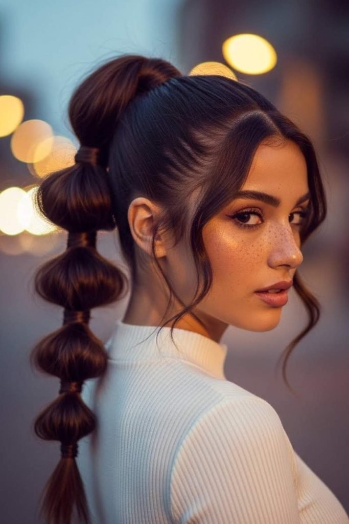 Bubble Ponytail
