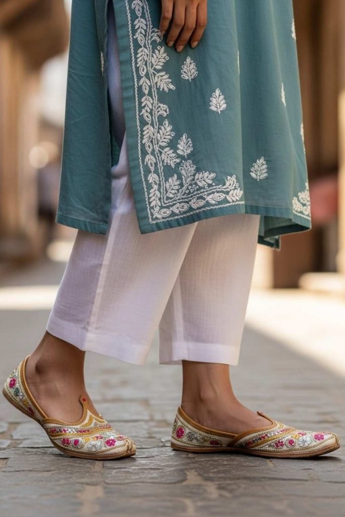 Casual Khussas and Flats Styling