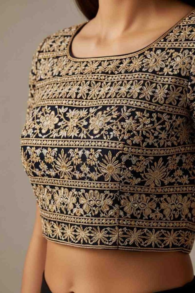 Embroidered Crop Tops for Trendy Appeal