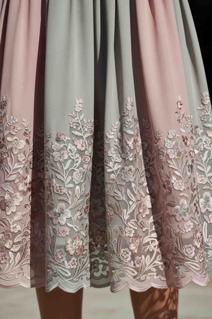 Embroidered Skirts for Feminine Flair